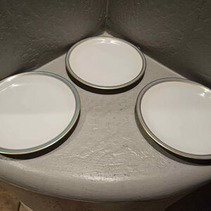 Rosenthal Continental Germany Gala Blue Set of 3 7.5" Plates